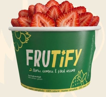 Potinho Frutify de morango