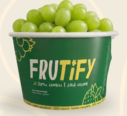 Potinho Frutify de uva verde